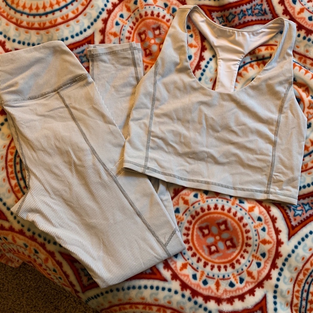 Matching Glyder leggings and sports bra